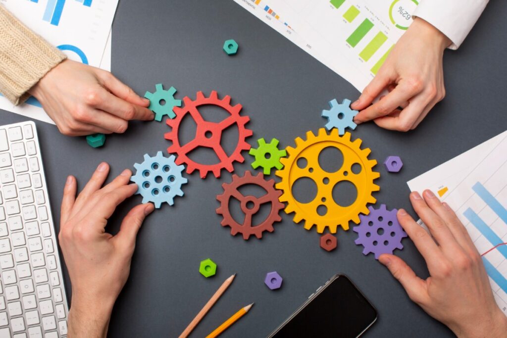 photo of gears  