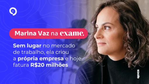 Marina Vaz na revista Exame
