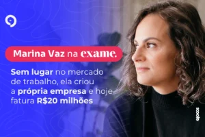 Marina Vaz, CEO da Scooto, na revista exame